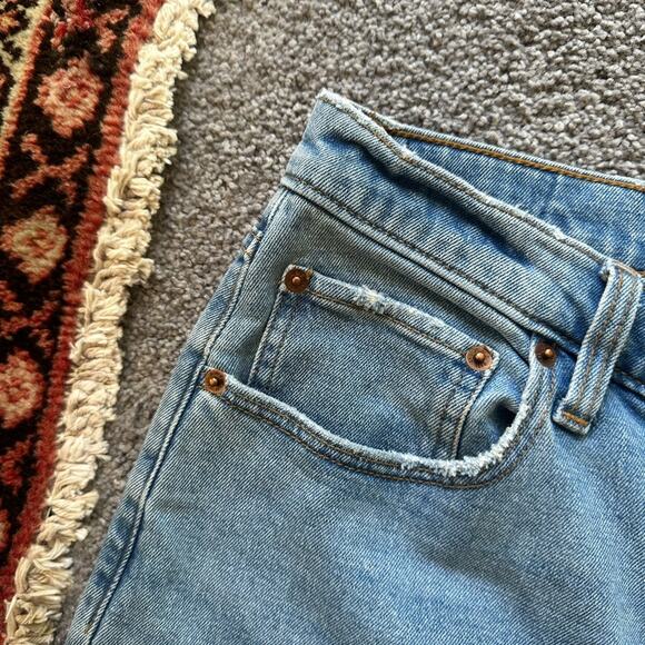 Abercrombie 90s Slim Straight Ultra High Rise Jeans - Picture 2 of 7